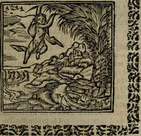 An illustration from Declaracion magistral sobre las Emblemas de Andres Alciato : con todas las historias, antiguedades, moralidad, y doctrina, tocante a las buenas costumbres : dedicadas a la muy noble insigne, leal, y coronada ciudad de Valencia (1670)