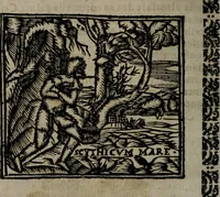 An illustration from Declaracion magistral sobre las Emblemas de Andres Alciato : con todas las historias, antiguedades, moralidad, y doctrina, tocante a las buenas costumbres : dedicadas a la muy noble insigne, leal, y coronada ciudad de Valencia (1670)