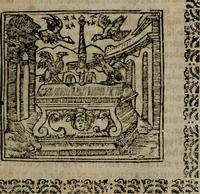An illustration from Declaracion magistral sobre las Emblemas de Andres Alciato : con todas las historias, antiguedades, moralidad, y doctrina, tocante a las buenas costumbres : dedicadas a la muy noble insigne, leal, y coronada ciudad de Valencia (1670)