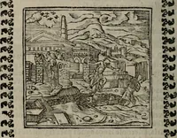 An illustration from Declaracion magistral sobre las Emblemas de Andres Alciato : con todas las historias, antiguedades, moralidad, y doctrina, tocante a las buenas costumbres : dedicadas a la muy noble insigne, leal, y coronada ciudad de Valencia (1670)