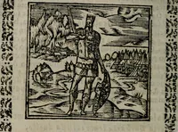 An illustration from Declaracion magistral sobre las Emblemas de Andres Alciato : con todas las historias, antiguedades, moralidad, y doctrina, tocante a las buenas costumbres : dedicadas a la muy noble insigne, leal, y coronada ciudad de Valencia (1670)