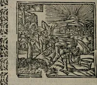 An illustration from Declaracion magistral sobre las Emblemas de Andres Alciato : con todas las historias, antiguedades, moralidad, y doctrina, tocante a las buenas costumbres : dedicadas a la muy noble insigne, leal, y coronada ciudad de Valencia (1670)