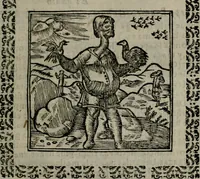 An illustration from Declaracion magistral sobre las Emblemas de Andres Alciato : con todas las historias, antiguedades, moralidad, y doctrina, tocante a las buenas costumbres : dedicadas a la muy noble insigne, leal, y coronada ciudad de Valencia (1670)