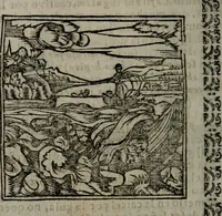 An illustration from Declaracion magistral sobre las Emblemas de Andres Alciato : con todas las historias, antiguedades, moralidad, y doctrina, tocante a las buenas costumbres : dedicadas a la muy noble insigne, leal, y coronada ciudad de Valencia (1670)