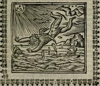 An illustration from Declaracion magistral sobre las Emblemas de Andres Alciato : con todas las historias, antiguedades, moralidad, y doctrina, tocante a las buenas costumbres : dedicadas a la muy noble insigne, leal, y coronada ciudad de Valencia (1670)
