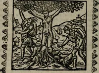 An illustration from Declaracion magistral sobre las Emblemas de Andres Alciato : con todas las historias, antiguedades, moralidad, y doctrina, tocante a las buenas costumbres : dedicadas a la muy noble insigne, leal, y coronada ciudad de Valencia (1670)