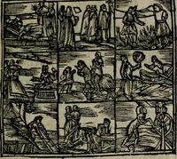 An illustration from Declaracion magistral sobre las Emblemas de Andres Alciato : con todas las historias, antiguedades, moralidad, y doctrina, tocante a las buenas costumbres : dedicadas a la muy noble insigne, leal, y coronada ciudad de Valencia (1670)