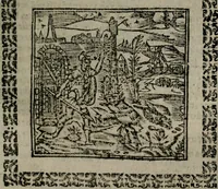 An illustration from Declaracion magistral sobre las Emblemas de Andres Alciato : con todas las historias, antiguedades, moralidad, y doctrina, tocante a las buenas costumbres : dedicadas a la muy noble insigne, leal, y coronada ciudad de Valencia (1670)