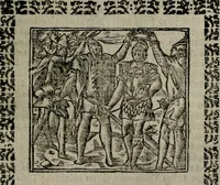 An illustration from Declaracion magistral sobre las Emblemas de Andres Alciato : con todas las historias, antiguedades, moralidad, y doctrina, tocante a las buenas costumbres : dedicadas a la muy noble insigne, leal, y coronada ciudad de Valencia (1670)