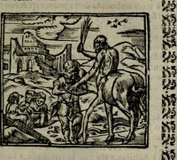 An illustration from Declaracion magistral sobre las Emblemas de Andres Alciato : con todas las historias, antiguedades, moralidad, y doctrina, tocante a las buenas costumbres : dedicadas a la muy noble insigne, leal, y coronada ciudad de Valencia (1670)