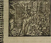 An illustration from Declaracion magistral sobre las Emblemas de Andres Alciato : con todas las historias, antiguedades, moralidad, y doctrina, tocante a las buenas costumbres : dedicadas a la muy noble insigne, leal, y coronada ciudad de Valencia (1670)