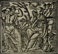 An illustration from Declaracion magistral sobre las Emblemas de Andres Alciato : con todas las historias, antiguedades, moralidad, y doctrina, tocante a las buenas costumbres : dedicadas a la muy noble insigne, leal, y coronada ciudad de Valencia (1670)