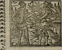 An illustration from Declaracion magistral sobre las Emblemas de Andres Alciato : con todas las historias, antiguedades, moralidad, y doctrina, tocante a las buenas costumbres : dedicadas a la muy noble insigne, leal, y coronada ciudad de Valencia (1670)