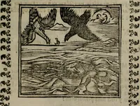 An illustration from Declaracion magistral sobre las Emblemas de Andres Alciato : con todas las historias, antiguedades, moralidad, y doctrina, tocante a las buenas costumbres : dedicadas a la muy noble insigne, leal, y coronada ciudad de Valencia (1670)