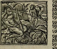 An illustration from Declaracion magistral sobre las Emblemas de Andres Alciato : con todas las historias, antiguedades, moralidad, y doctrina, tocante a las buenas costumbres : dedicadas a la muy noble insigne, leal, y coronada ciudad de Valencia (1670)