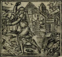 An illustration from Declaracion magistral sobre las Emblemas de Andres Alciato : con todas las historias, antiguedades, moralidad, y doctrina, tocante a las buenas costumbres : dedicadas a la muy noble insigne, leal, y coronada ciudad de Valencia (1670)