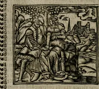 An illustration from Declaracion magistral sobre las Emblemas de Andres Alciato : con todas las historias, antiguedades, moralidad, y doctrina, tocante a las buenas costumbres : dedicadas a la muy noble insigne, leal, y coronada ciudad de Valencia (1670)