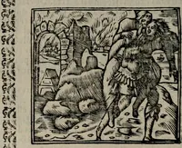 An illustration from Declaracion magistral sobre las Emblemas de Andres Alciato : con todas las historias, antiguedades, moralidad, y doctrina, tocante a las buenas costumbres : dedicadas a la muy noble insigne, leal, y coronada ciudad de Valencia (1670)