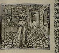 An illustration from Declaracion magistral sobre las Emblemas de Andres Alciato : con todas las historias, antiguedades, moralidad, y doctrina, tocante a las buenas costumbres : dedicadas a la muy noble insigne, leal, y coronada ciudad de Valencia (1670)