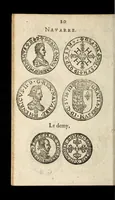An illustration from [Declaration du roy, portant que les monnoyes d'argent legeres ne seront exposées que pour leur iuste prix selon leur poids & titre, & que tous les poids dont on se seruira pour les monnoyes, seront aiustez & estallonnez sur ceux de la Cour des monnoyes dans vn mois : registrée en la Cour des monnoyes le 24. octobre 1640 : ensemble l'arrest de ladite cour, pour le fait de l'estalonnement desdits poids]. (1640)