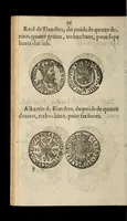 Picture 26 of 67 from [Declaration du roy, portant que les monnoyes d'argent legeres ne seront exposées que pour leur iuste prix selon leur poids & titre, & que tous les poids dont on se seruira pour les monnoyes, seront aiustez & estallonnez sur ceux de la Cour des monnoyes dans vn mois : registrée en la Cour des monnoyes le 24. octobre 1640 : ensemble l'arrest de ladite cour, pour le fait de l'estalonnement desdits poids]. (1640), leaf 36