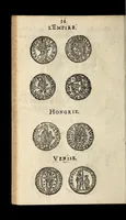 An illustration from [Declaration du roy, portant que les monnoyes d'argent legeres ne seront exposées que pour leur iuste prix selon leur poids & titre, & que tous les poids dont on se seruira pour les monnoyes, seront aiustez & estallonnez sur ceux de la Cour des monnoyes dans vn mois : registrée en la Cour des monnoyes le 24. octobre 1640 : ensemble l'arrest de ladite cour, pour le fait de l'estalonnement desdits poids]. (1640)