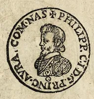 An illustration from [Declaration du roy, portant que les monnoyes d'argent legeres ne seront exposées que pour leur iuste prix selon leur poids & titre, & que tous les poids dont on se seruira pour les monnoyes, seront aiustez & estallonnez sur ceux de la Cour des monnoyes dans vn mois : registrée en la Cour des monnoyes le 24. octobre 1640 : ensemble l'arrest de ladite cour, pour le fait de l'estalonnement desdits poids]. (1640)