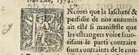 An illustration from Declaration des Causes qui ont meu ceux de la Religion à reprendre les armes pour leur conservation. L'an 1574. (1574)