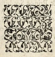 An illustration from Declaration du roy de Navarre sur les calomnies publiees contre luy és protestations de ceux de la Ligue qui se sont esleuez en ce royaume. (1585)