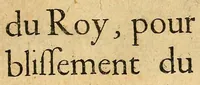 Picture 1 of 4 from Declaration du Roy, pour le restablissement du Droict annuel (1621), leaf 1