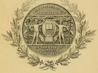 An illustration from Declaration du Roy, sur la sortie de la Reine sa Mere & de Monseigneur son Frere, hors le Royaume : verifiée en Parlement le treiziéme iour d'aoust mil six cens trente-vn (1631)