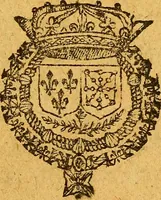 An illustration from Declaration dv Roy, povr les immunitez, franchises 7 exemptions des Ecclesiastiques : verifiée en la Cour des Aydes, le dix-neufuime Iuin,1630 (1630)