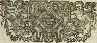 An illustration from A declaration of the practises & treasons attempted and committed by Robert late Earle of Essex and his complices, against Her Maiestie and her kingdoms, and of the proceedings as well at the arraignments & conuictions of the said late Earle, and his adherents, as after. Together with the very confessions and other parts of the euidences themselues, word for word taken out of the originals (1601)