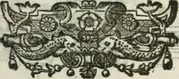 An illustration from A declaration of the practises & treasons attempted and committed by Robert late Earle of Essex and his complices, against Her Maiestie and her kingdoms, and of the proceedings as well at the arraignments & conuictions of the said late Earle, and his adherents, as after. Together with the very confessions and other parts of the euidences themselues, word for word taken out of the originals (1601)