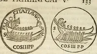 Picture 43 of 246 from De colvmna Traiani syntagma. Accesserunt explicatio veteris tabellae anaglyphae Homeri Iliadem, atqve ex Stesichoro, Arctino et Lesche Ilii excidivm continentis, & Emissarii Lacus Fvcini descriptio (1683), leaf 140