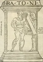 Picture 90 of 246 from De colvmna Traiani syntagma. Accesserunt explicatio veteris tabellae anaglyphae Homeri Iliadem, atqve ex Stesichoro, Arctino et Lesche Ilii excidivm continentis, & Emissarii Lacus Fvcini descriptio (1683), leaf 265