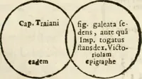 Picture 107 of 246 from De colvmna Traiani syntagma. Accesserunt explicatio veteris tabellae anaglyphae Homeri Iliadem, atqve ex Stesichoro, Arctino et Lesche Ilii excidivm continentis, & Emissarii Lacus Fvcini descriptio (1683), leaf 282