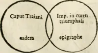 Picture 109 of 246 from De colvmna Traiani syntagma. Accesserunt explicatio veteris tabellae anaglyphae Homeri Iliadem, atqve ex Stesichoro, Arctino et Lesche Ilii excidivm continentis, & Emissarii Lacus Fvcini descriptio (1683), leaf 282