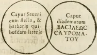Picture 11 of 246 from De colvmna Traiani syntagma. Accesserunt explicatio veteris tabellae anaglyphae Homeri Iliadem, atqve ex Stesichoro, Arctino et Lesche Ilii excidivm continentis, & Emissarii Lacus Fvcini descriptio (1683), leaf 30