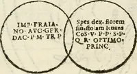 Picture 138 of 246 from De colvmna Traiani syntagma. Accesserunt explicatio veteris tabellae anaglyphae Homeri Iliadem, atqve ex Stesichoro, Arctino et Lesche Ilii excidivm continentis, & Emissarii Lacus Fvcini descriptio (1683), leaf 313
