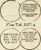 Picture 149 of 246 from De colvmna Traiani syntagma. Accesserunt explicatio veteris tabellae anaglyphae Homeri Iliadem, atqve ex Stesichoro, Arctino et Lesche Ilii excidivm continentis, & Emissarii Lacus Fvcini descriptio (1683), leaf 315