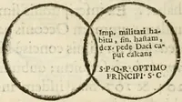 Picture 158 of 246 from De colvmna Traiani syntagma. Accesserunt explicatio veteris tabellae anaglyphae Homeri Iliadem, atqve ex Stesichoro, Arctino et Lesche Ilii excidivm continentis, & Emissarii Lacus Fvcini descriptio (1683), leaf 317