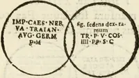 Picture 171 of 246 from De colvmna Traiani syntagma. Accesserunt explicatio veteris tabellae anaglyphae Homeri Iliadem, atqve ex Stesichoro, Arctino et Lesche Ilii excidivm continentis, & Emissarii Lacus Fvcini descriptio (1683), leaf 318