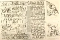 Picture 187 of 246 from De colvmna Traiani syntagma. Accesserunt explicatio veteris tabellae anaglyphae Homeri Iliadem, atqve ex Stesichoro, Arctino et Lesche Ilii excidivm continentis, & Emissarii Lacus Fvcini descriptio (1683), leaf 323