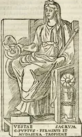 Picture 193 of 246 from De colvmna Traiani syntagma. Accesserunt explicatio veteris tabellae anaglyphae Homeri Iliadem, atqve ex Stesichoro, Arctino et Lesche Ilii excidivm continentis, & Emissarii Lacus Fvcini descriptio (1683), leaf 348