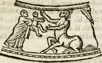 Picture 206 of 246 from De colvmna Traiani syntagma. Accesserunt explicatio veteris tabellae anaglyphae Homeri Iliadem, atqve ex Stesichoro, Arctino et Lesche Ilii excidivm continentis, & Emissarii Lacus Fvcini descriptio (1683), leaf 366