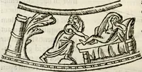 Picture 208 of 246 from De colvmna Traiani syntagma. Accesserunt explicatio veteris tabellae anaglyphae Homeri Iliadem, atqve ex Stesichoro, Arctino et Lesche Ilii excidivm continentis, & Emissarii Lacus Fvcini descriptio (1683), leaf 367