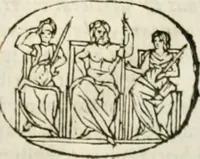Picture 237 of 246 from De colvmna Traiani syntagma. Accesserunt explicatio veteris tabellae anaglyphae Homeri Iliadem, atqve ex Stesichoro, Arctino et Lesche Ilii excidivm continentis, & Emissarii Lacus Fvcini descriptio (1683), leaf 490