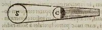 An illustration from De cometis dissertatio astronomico-physica (1624)