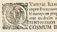 An illustration from De Constantini Magni, Christianor. impp. primi, duobus nummis : qvorum priorem, accepto sacro-sancto Baptismate, posteriorem autem, paterne facta Imperii sui anno ejusd. ultimo, inter tres filios partione, is jusserit signari epistolae duae ... (1693)